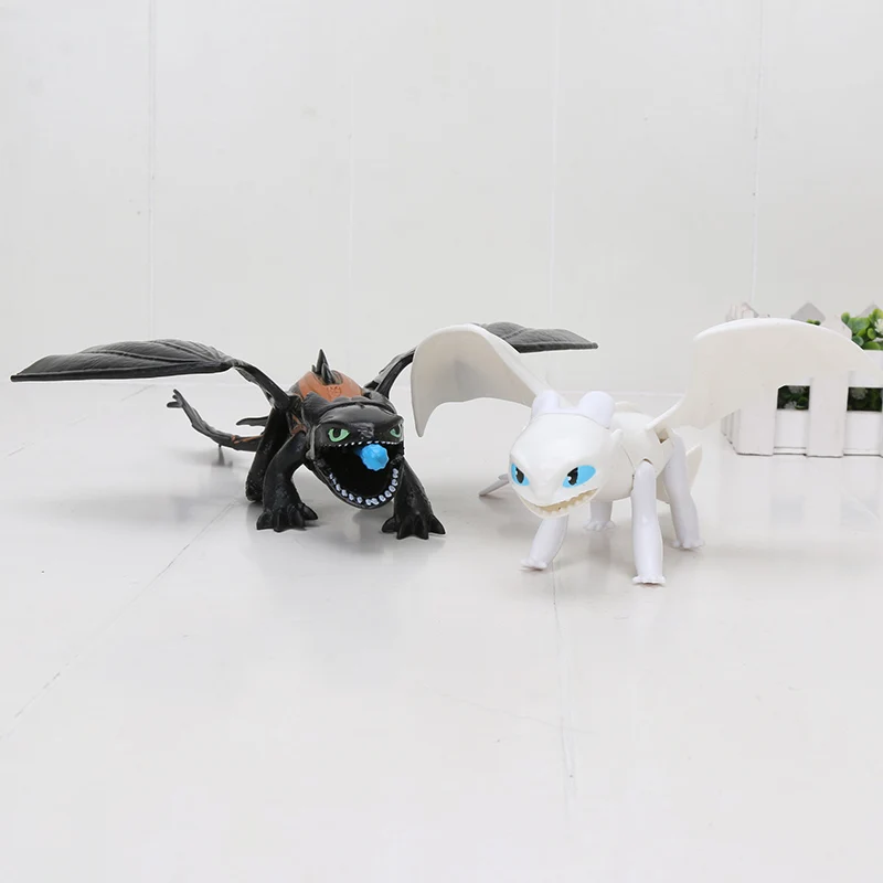 

Anime How To Train Your Dragon 3 Figure Toothless Night Fury PVC Action Model Figures Decorations For Children's Birthday Gifts