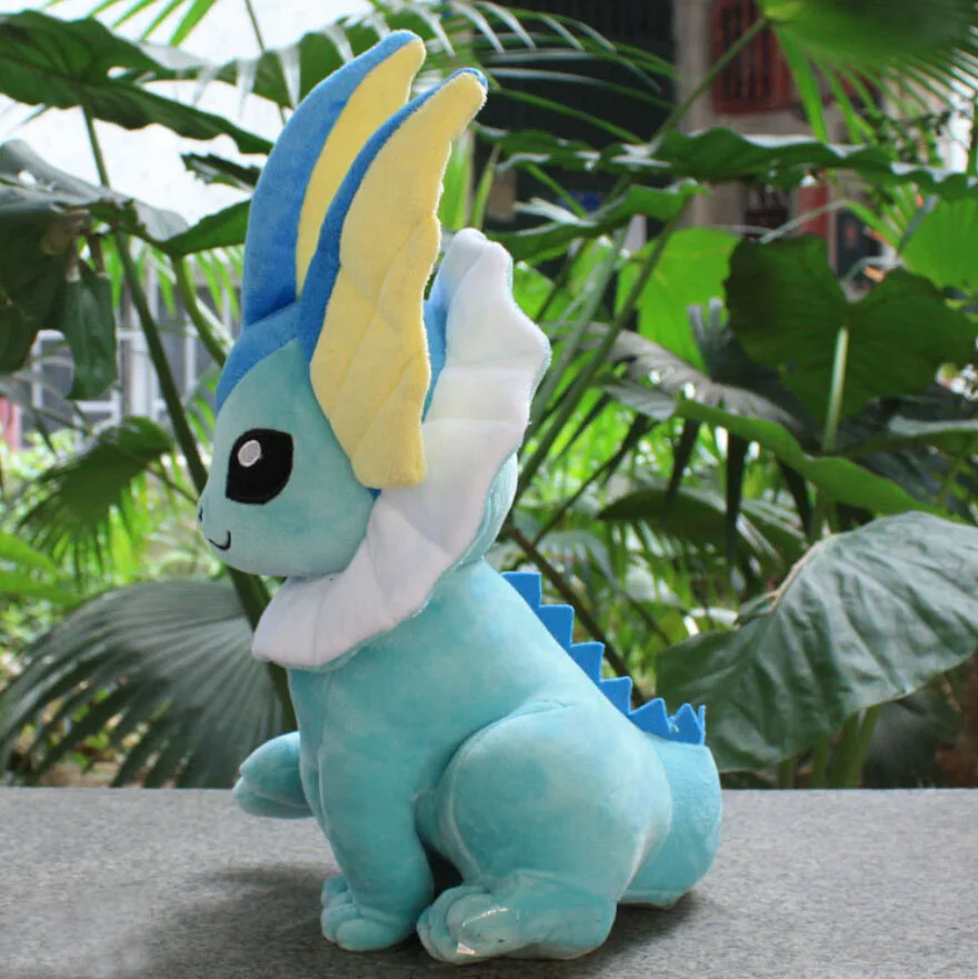 Большой 30 см Pelucia Peluche Vaporeon плюшевые игрушки Kawaii аниме плюшевая игрушка для детей как лучшие подарки