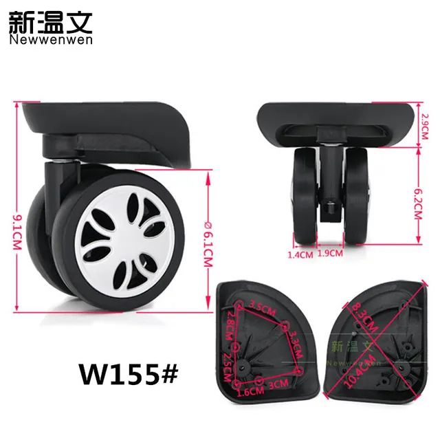 Replacement Luggage Wheels,Repair Trolley wheels for suitcases,Repair