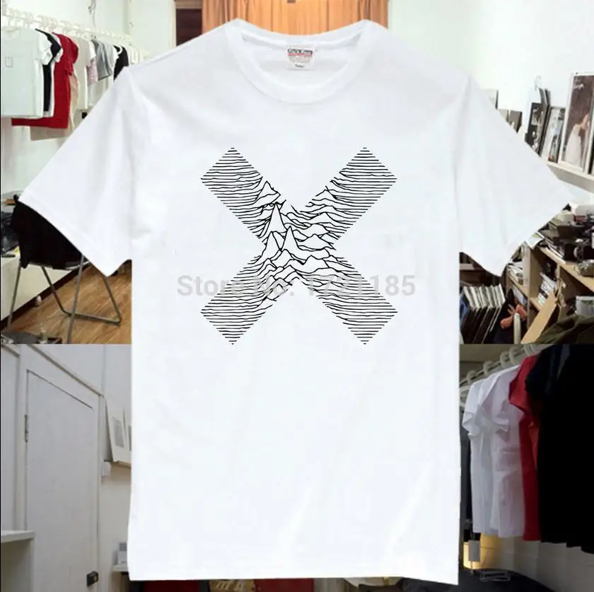 

Free Shipping The XX Joy Division Rock Band T-Shirts COEXIST CROSS Unisex Mens Womens cotton hip hop short sleeve tee