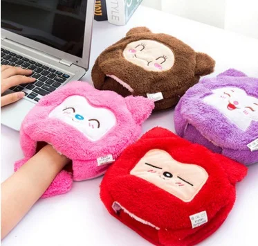 Cute Cartoon Pad Mat Warm In Winter Usb Heated Mouse Pad With