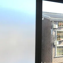 Водонепроницаемый ПВХ матовый Стекло Плёнки окна Стикеры Ванная комната стены Стикеры Домашний Декор 45x100 см