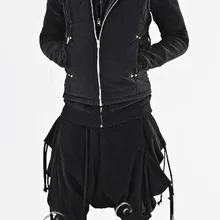 Мужские брюки больших размеров 27-44, мужские повседневные штаны-шаровары, джинсы с вырезами, пара, отличные узкие брюки, настраиваемая одежда певицы