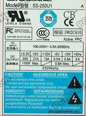 Seasonic SS 250U1 блок питания сервера 250 Вт 1U PSU компьютер Sever|1u psu|psu 1upower supply psu |