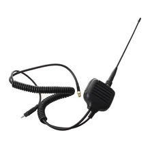 UHF VHF Rádio em Dois Sentidos Speaker minifone com conector SMA antena UV-UV 5RA 5R UV 5RE Plus Plus UV B6 BF 888 s rádios