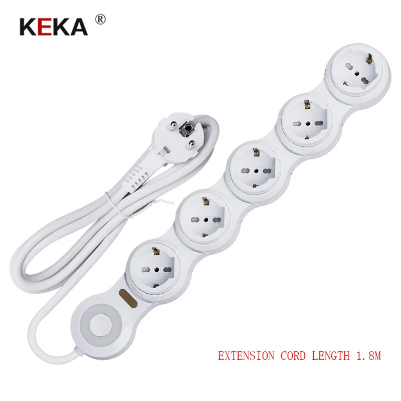

KEKA EU standard Plug socket 3/4/5 power socket adjustable Kitchen Table Electrical Socket Power 1 Led+2 charge Port Outlets usb