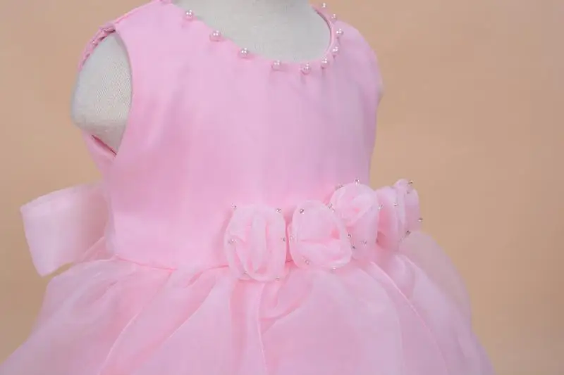 Летнее стильное платье для дня рождения для малышей, однотонные фиолетовые Вечерние платья с цветами, Vestido, одежда для малышей на свадьбу 154720