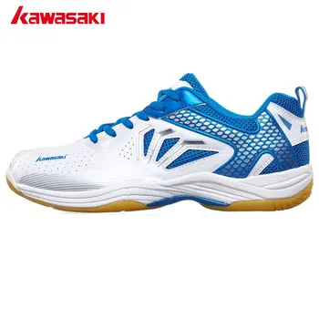 

Professional Brand Kawasaki Badminton Shoes 2017 Sport Sneakers for Men Women Anti-Slippery PVC Floor Sports Shoe K-065 K-066