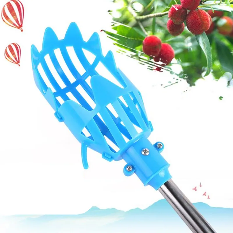 

1Pc Plastic Fruit Picker Without Pole Fruit Catcher Collector For Gardening Picking Tool