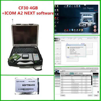 

Best quality CF30 ICOM A2 NEXT software in 500GB HDD SSD with Toughbook CF30 4GB laptop for BWM CF30 ICOM A2 NEXT software