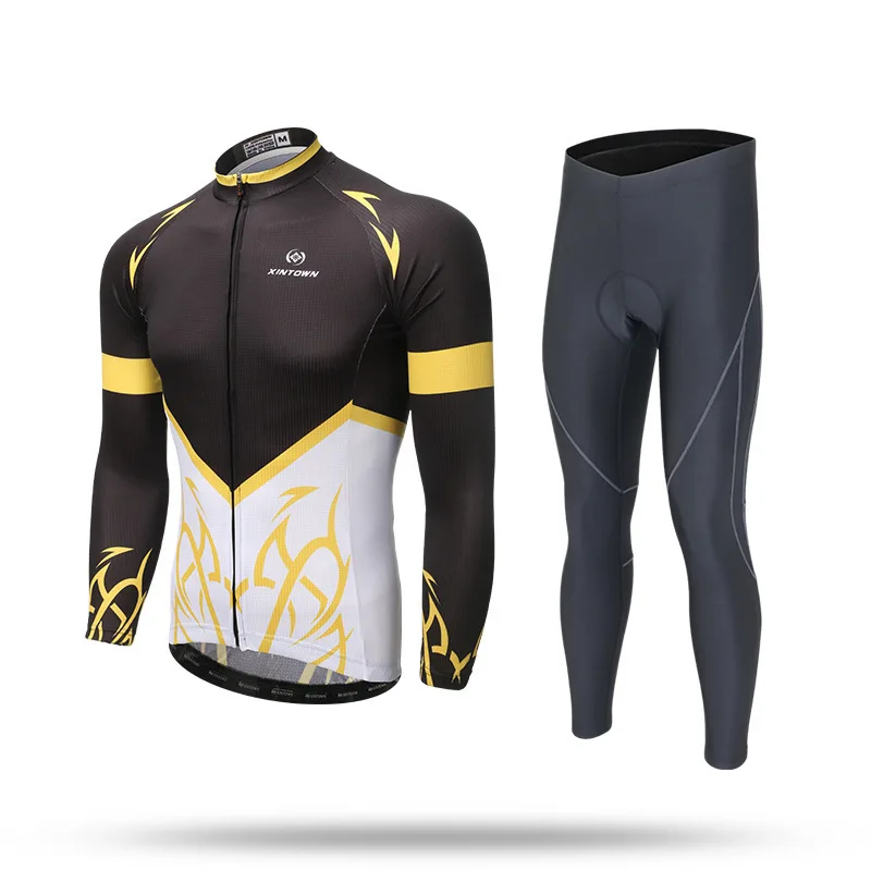 

BOODUN Cycling Jersey Sets Winter Thermal Fleece Cycling Clothing Windproof Riding