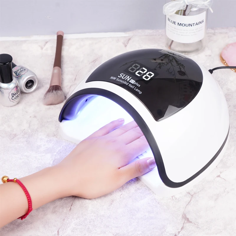 

SUN H3 Plus UV LED Lamp Nail Dryer 96W Phototherapy Machine Mode Quick-drying All Type Nail Gel Polish