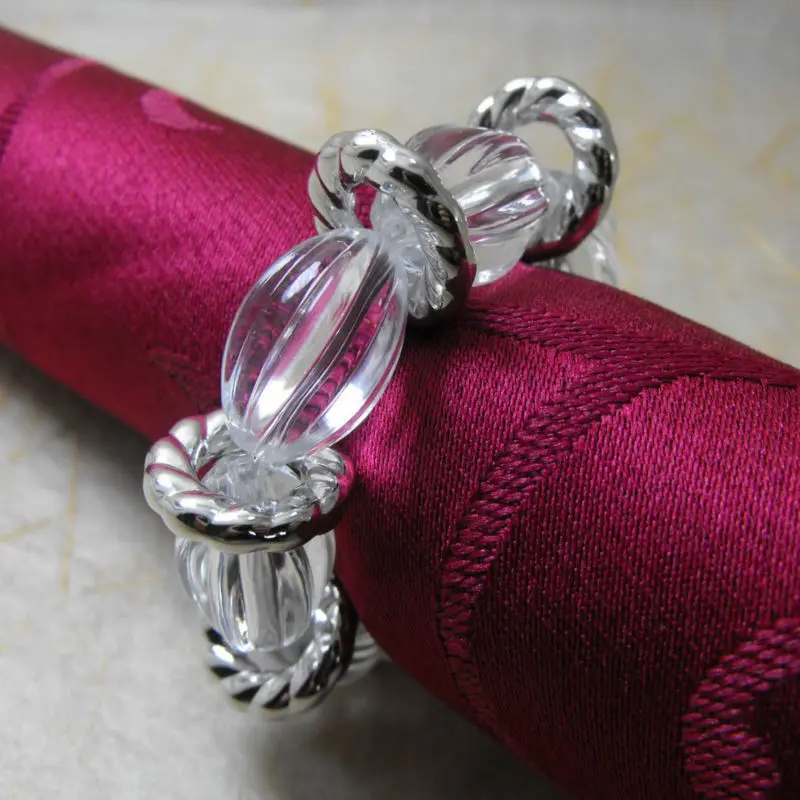 diamond napkin ring, crystal napkin holder,in Napkin Rings from Home