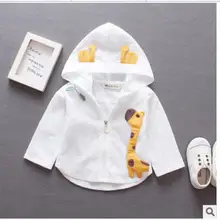 Коллекция года, летняя Стильная верхняя одежда в Корейском стиле для девочек Детские платья с защитой от солнца милые разноцветные УФ-защитные топы с героями мультфильмов