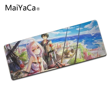 

MaiYaCa Cartoon Large Game Mouse Pad 900*400 high quality with edge locking Speed Version Game Keyboard Pad for Gamer