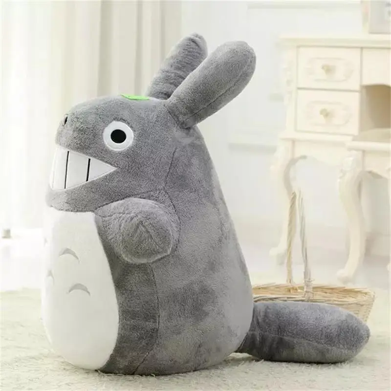 Totoro плюшевые игрушки 50 см известный мультфильм Totoro плюшевые куклы мягкие игрушки подушка Высокое качество Kawaii Аниме кукла детский подарок