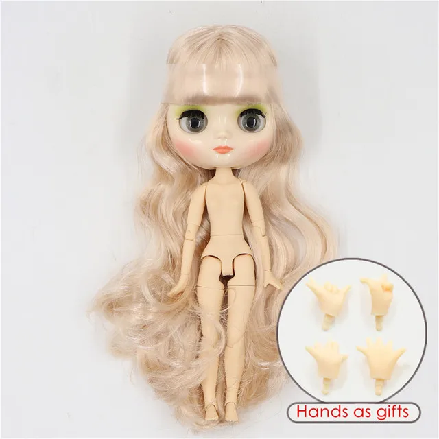 Фабрика blyth middie кукла 1/8 bjd 20 см блестящее лицо шарнирное тело милая игрушка подарок для девочки - Цвет: shiny face H