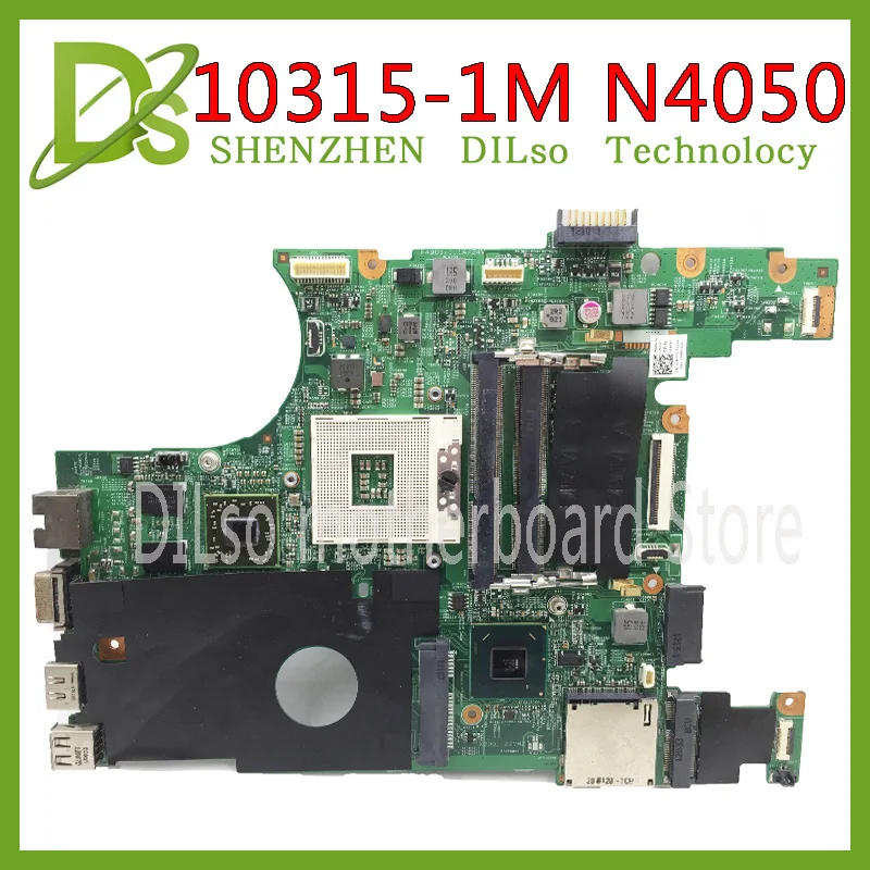 KEFU 10315 1M материнская плата для dell inspiron 14 N4050 ноутбука HM67 оригинальная тестовая