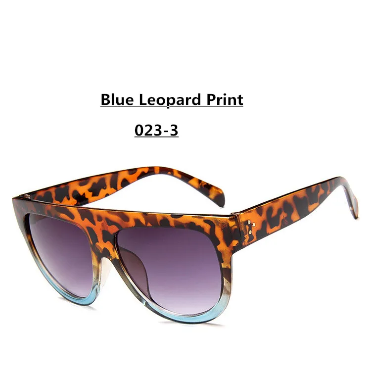 Женские солнцезащитные очки с плоским верхом, большие размеры, Ретро стиль, женские большие оправы, UV400, кошачий глаз, солнцезащитные очки с гальваническим покрытием, с заклепками, солнцезащитные очки - Цвет линз: No.3