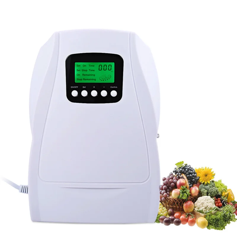 

Portable Active Ozone Generator Sterilizer Air Purifier Fruit Vegetables Water Food Purification Cleaner Ozonator Ionizer