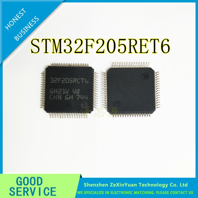 2 шт./лот STM32F205RET6 QFP-64 32F205RET6 LQFP64