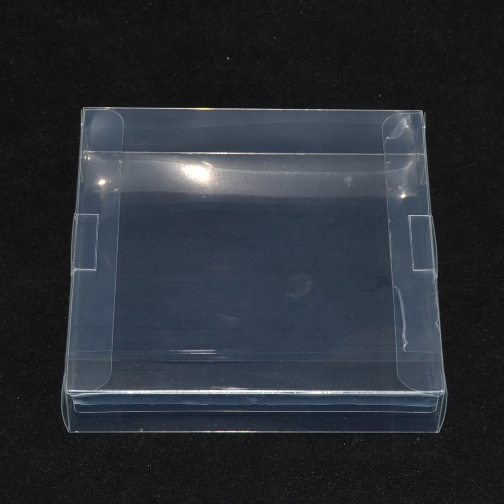 High quality transparent Plastic box Protector Game Cartridge Case PET for GameBoy Advance Color for GB GBC GBA