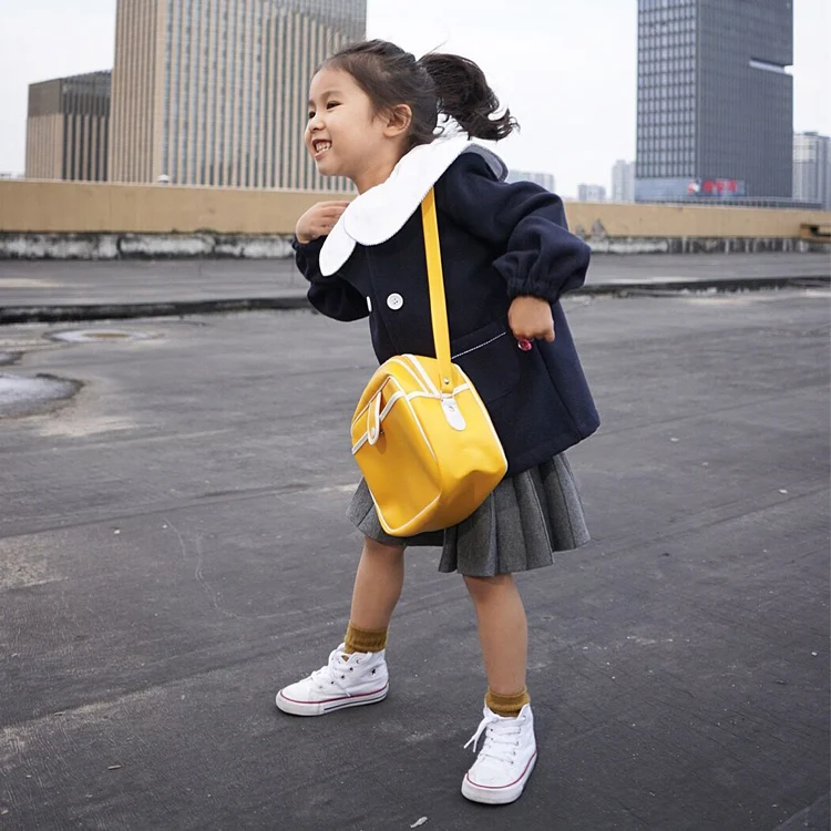 カスタマイズされた日本のショルダーバッグ,小さな黄色の幼稚園