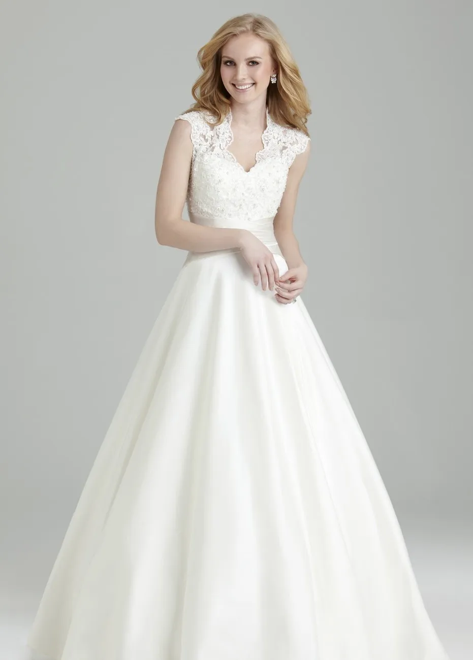 Wedding Wedding Dress Patterns popular wedding dresses patterns buy cheap 2016 glamorous juliet neckline appliqued beaded a line patternchina mainland
