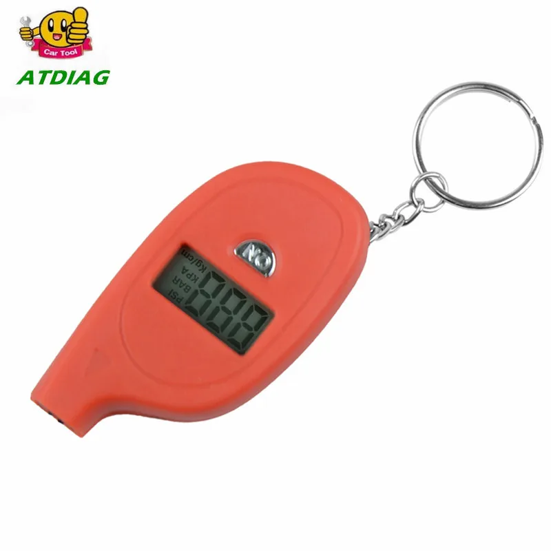 

High Quality Mini LCD Digital Tire Tyre Keychain Air Pressure Gauge For Car Auto Motorcycle