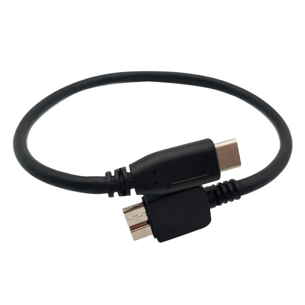 USB C Micro 3 0 type B (Micro USB) кабель черного цвета 25 см для WD My Passport|Кабели MP3/MP4-плееров| |