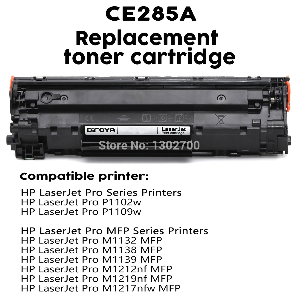 CE285A 85A CE 285A CE285 285 картридж с тонером для hp LaserJet P1102 P1102W M1130 M1132 M1134 M1212 M1214 M1217 M1219nf порошок