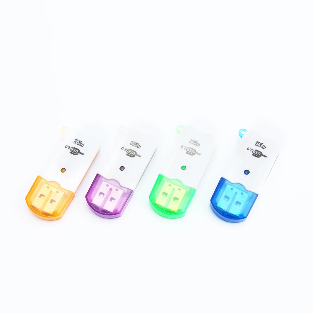 SR Mini Sunshine Micro SD Card Reader USB 2.0 Flash Lector Memory OTG Adapter Drive for PC Laptop Accessories