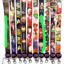 Высокое качество один мультфильм Железный человек Мстители ключ ремешок Гепард ID значок держатели животные в полоску телефон шеи ремни#61203