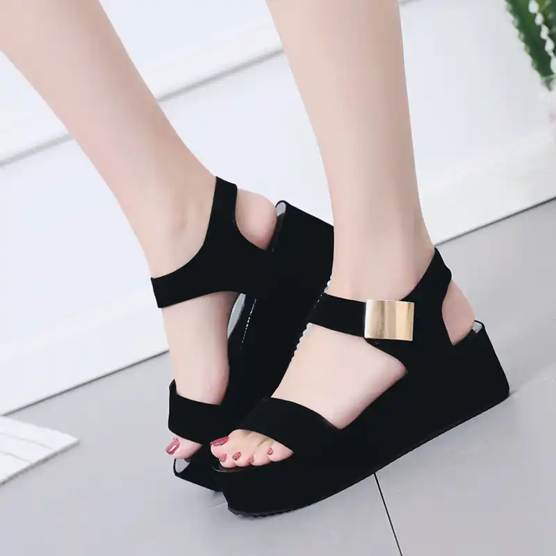 korean wedge sandals