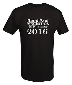 

2019 Hot Sale 100& Cotton Rand Paul President 2016 - Revolution LOVE Liberty Freedom T Shirt Summer Style Tee Shirt