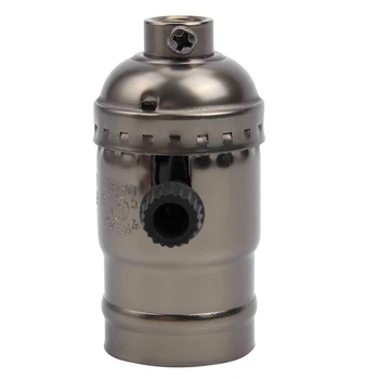 

Top Edison Vintage Lamp Base socket Holder adapter E27 Screw Bulbs -Suitable for Bare Bulb Features With switch no wire,Antique