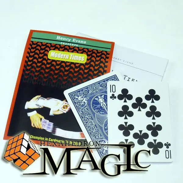 

Modern Times Henry Evans /close-up CARD magic trick / wholesale