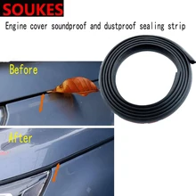 Rubber Car Head Hood Edge Sound Seal Strip Sticker For Cadillac CTS SRX ATS Lexus RX NX GS CT200H GS300 RX350 RX300 Saab 9-3 9-5 Rubber Car Head Hood Edge Sound Seal Strip Sticker For Cadillac CTS SRX ATS Lexus RX NX GS CT200H GS300 RX350 RX300 Saab 9-3 9-5
