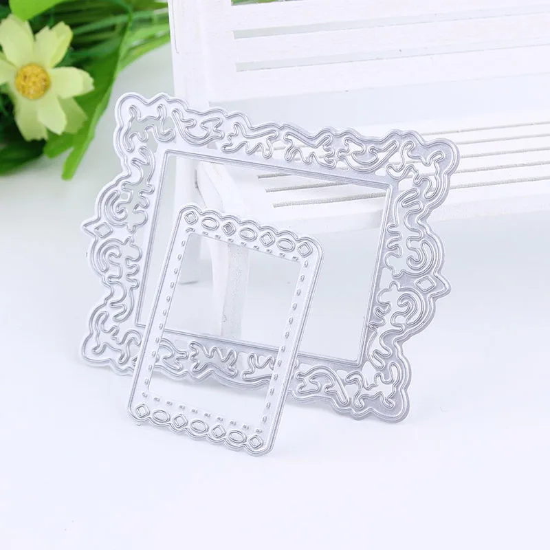 

2pc Craft Metal Dies Cutting For Scrapbooking Christmas Die Cut Stencil Embossing Paper Card Decorative New Year Album Templates