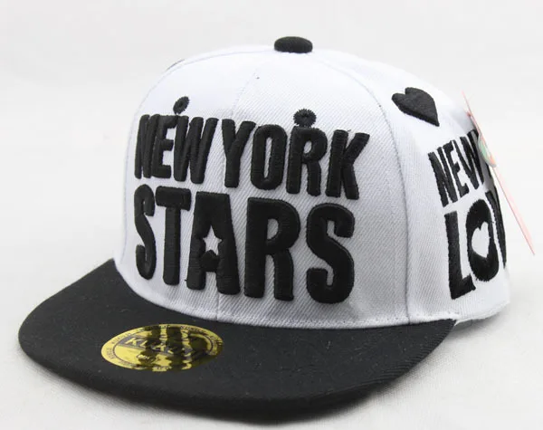 2019 Нью Йорк звезды детская бейсбольная Кепка Gorras дети хип хоп танец Snapback мальчики