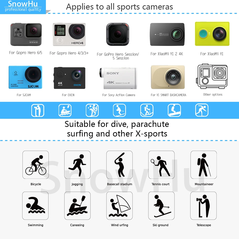 pro 8 7 6 5 4 3 eken h9 xiaomi yi 4k gs66