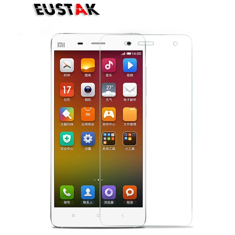 Tempered Glass for Xiaomi Mi4 Explosion-Proof Screen Protector For M4 2.5D 9H Phone Film | Мобильные телефоны и