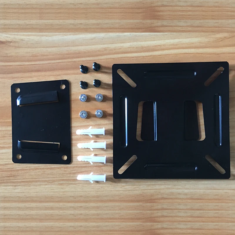 Universal TV Mount Wall-mounted Fixed Flat Panel Bracket Holder for 14-26 Inch LCD LED Monitor TV Frame VESA 75/100 LCD LED TV