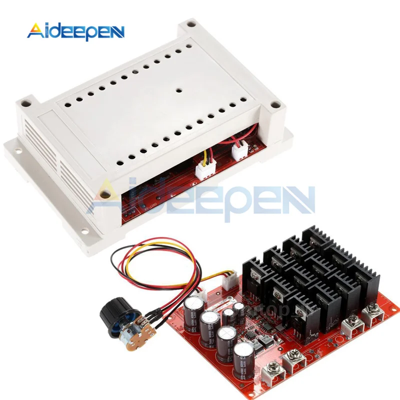 

DC 10-50V 60A Motor Speed Controller 15000HZ PWM HHO RC Controller 12V 24V 36V 48V 3000W MAX