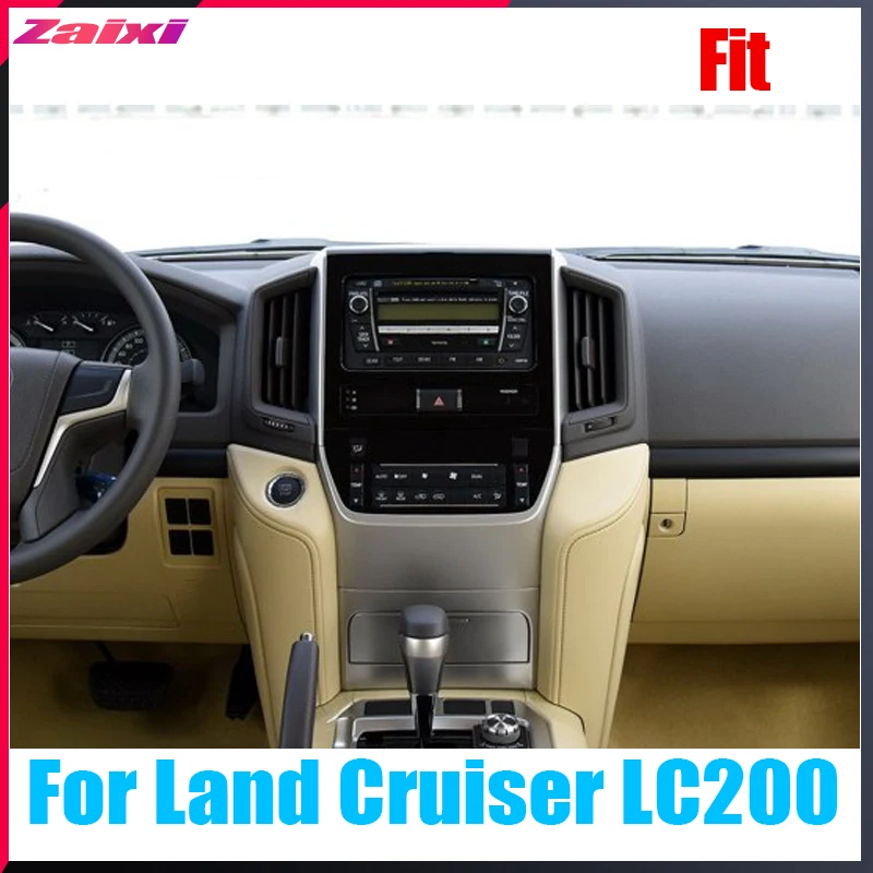 Sale ZaiXi 12.1" Vertical screen android car gps multimedia video radio player in dash for Toyota Land Cruiser LC200 2016~2019 4