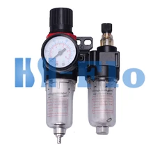 1/" Пневматический редуктор давления клапан воздушный фильтр Регулятор комбинированный лубрикатор, FRL два соединения обработки