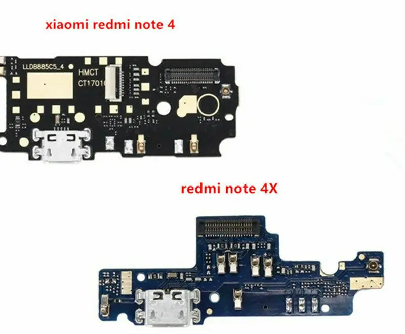 Микрофонный модуль+ USB плата с зарядным портом гибкий кабельный разъем для Xiaomi Redmi 3 4 5plus Note 2 3 Pro 4 4X5 Замена