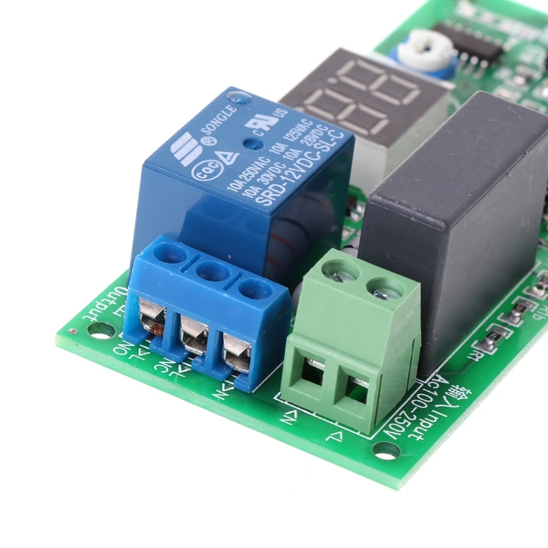 AC220V Delay Timer Switch Turn Off Board 0 Seconds-99 Minutes Delay Relay Module