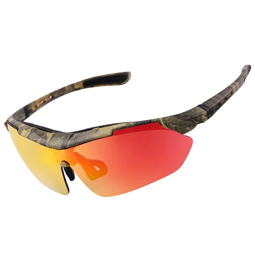 UV400 Спортивные солнцезащитные очки с нескользящими полосками поляризованные велосипедные очки водонепроницаемые с полным покрытием MTB дорожный уникальный открытый велосипед очки - Цвет: type1