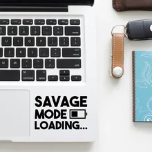 Savage Mode Fun Trackpad Sticker Laptop Decal for Apple Macbook Sticker Pro Air Retina 11 12 13 15 inch Mac Vinyl Touchpad Skin